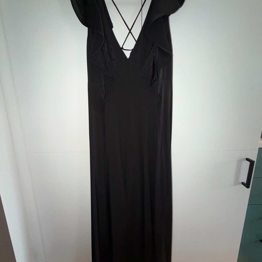 H&M Elegant Black Evening Dress (worn once)